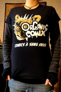 Le tee shirt ORGANIC COMIX est arrivé