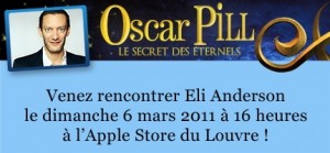 Eli Anderson à l’Apple Store du Louvre  !